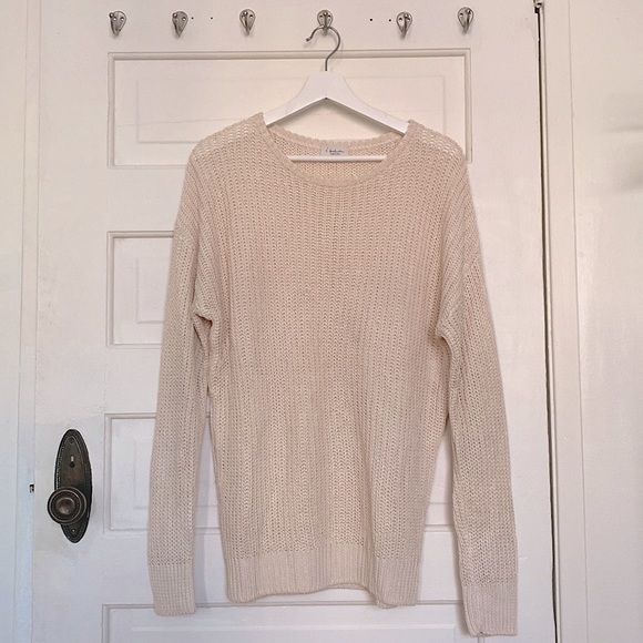 T.Babaton Cream sweater M - Picture 2 of 4